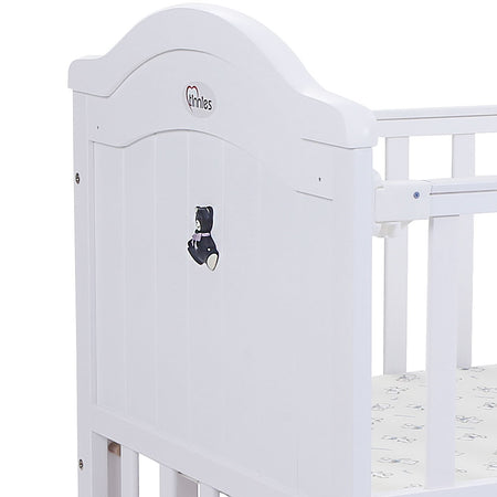 Tinnies Wooden Cot/Crib -White-T901-034