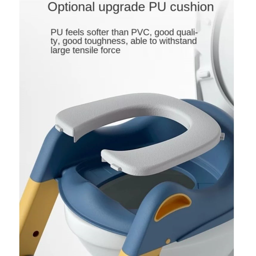 Toilet Ladder Potty Training Seat – Blue - L-003