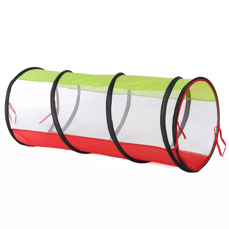 3 in 1 Tunnel Play Tent House + Free 50 Balls