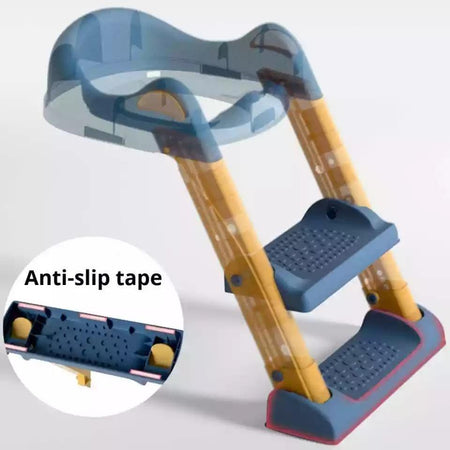 Toilet Ladder Potty Training Seat – Blue - L-003