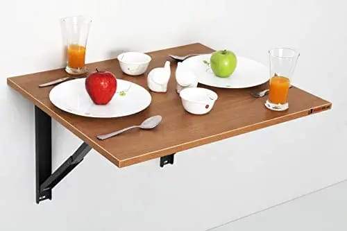 Imperial Wood Folding Triangle Shelf Bracket Sliver Metal Steel Wall Mount Support Bracket image 6