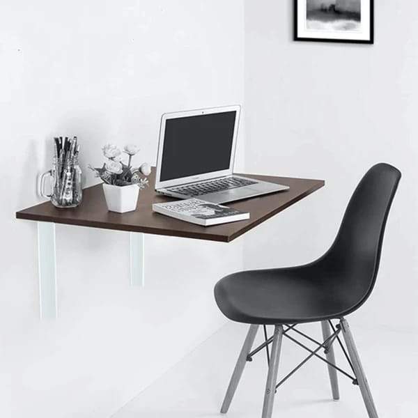Imperial Wood Folding Triangle Shelf Bracket Sliver Metal Steel Wall Mount Support Bracket image 11