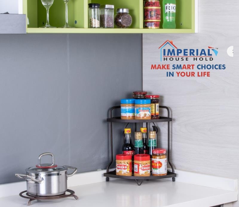Imperial Corner Rack 2 Floor/2 Tier Square Rack image 2