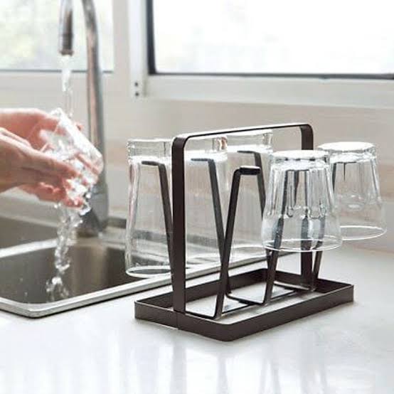 Imperial Bronze Glass Stand/kitchen Organizer/glass And Cup Stand/kitchen Organizer image 4