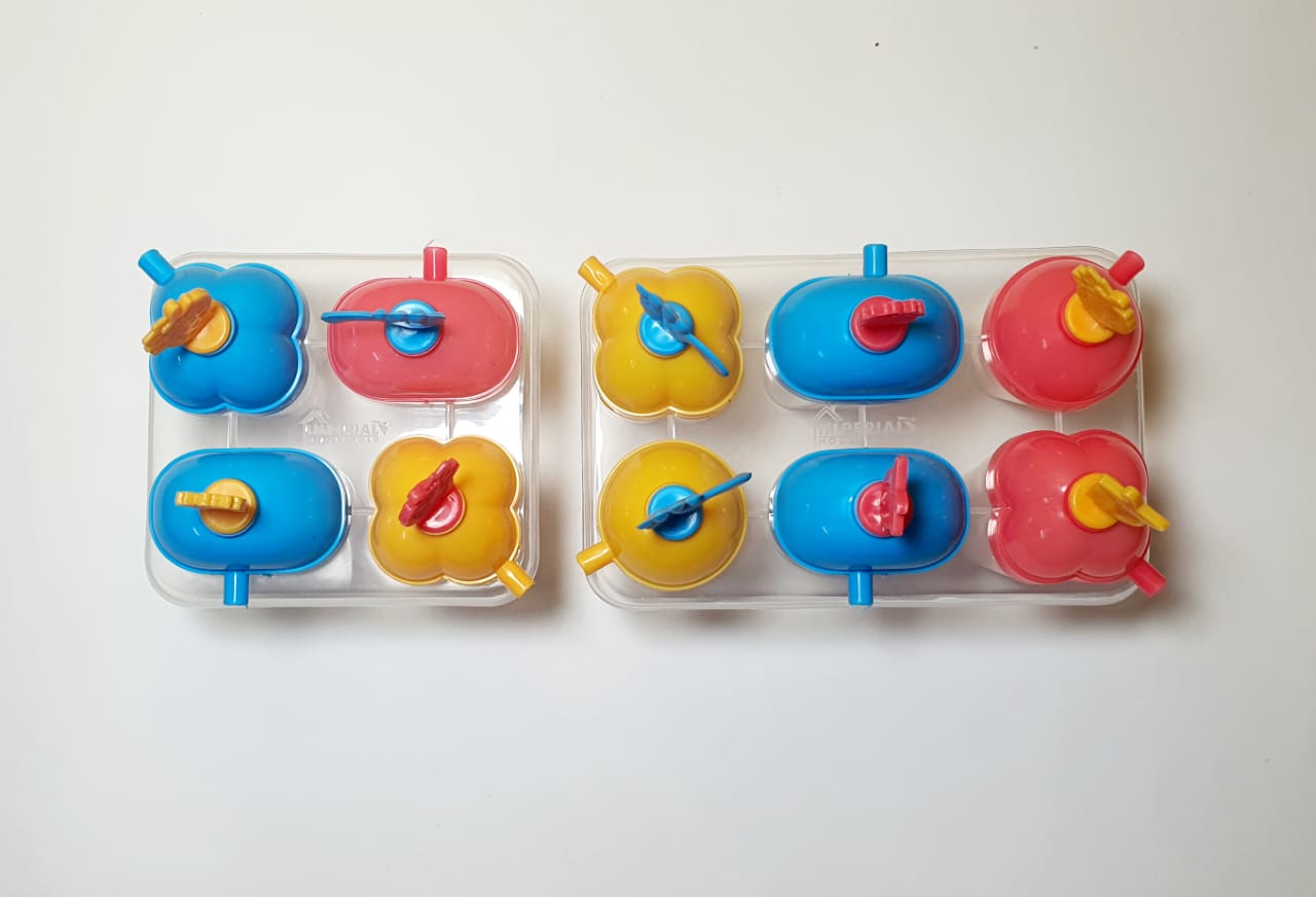 Imperial 6 Stick Rainbow Shape Icepopsicles/reusable  Ice Candy Maker/lolly Mold/kulfi Set Maker image 4