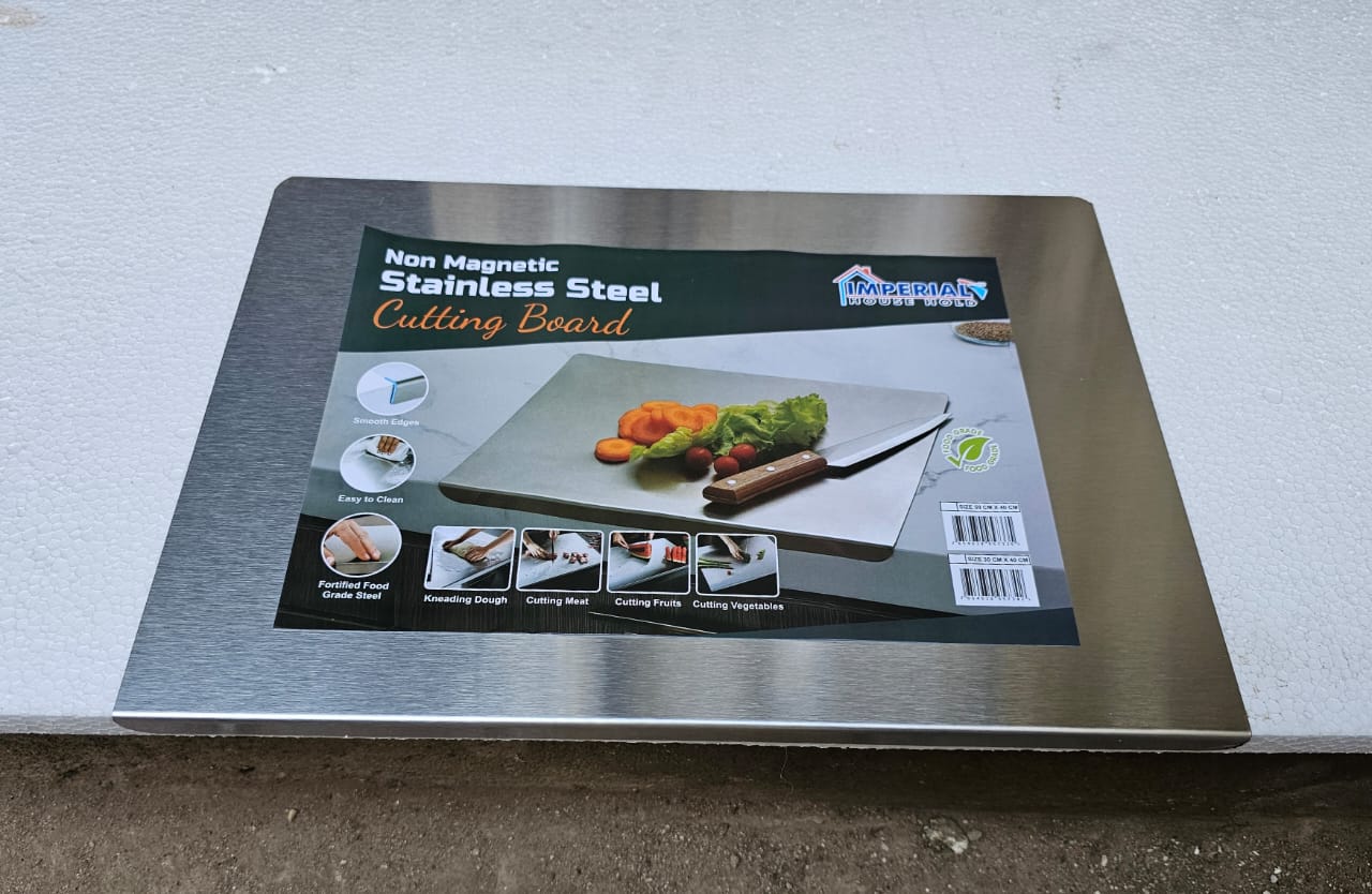 Imperial Non-magnetic Stainless Steel Cutting Board image 6