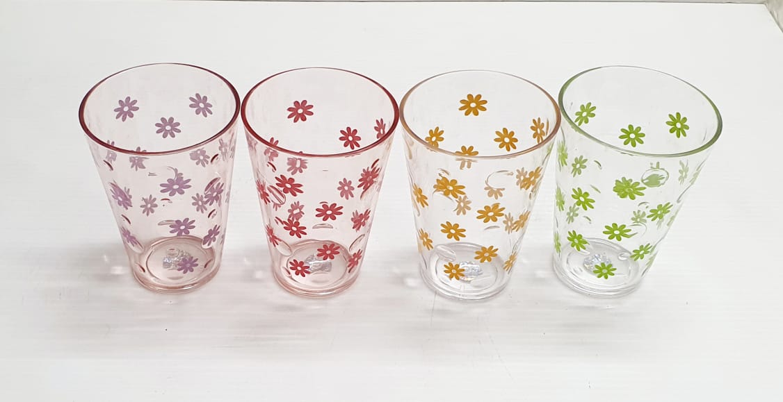 Party Acrylic Glass (Pack Of 2)-250ml/- image 3