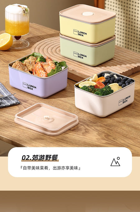 Lunch Box Stainless Steel Ware Beautiful Life image 7