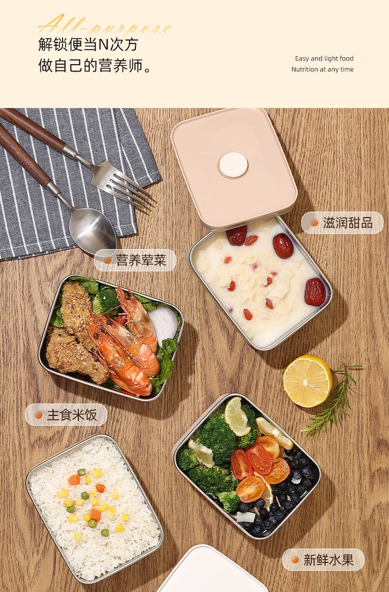 Lunch Box Stainless Steel Ware Beautiful Life image 8