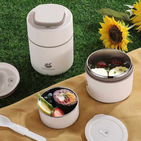 Mini Pot PU-Foam Thermal Mini Lunch Box (304 Stainless Steel) image 2