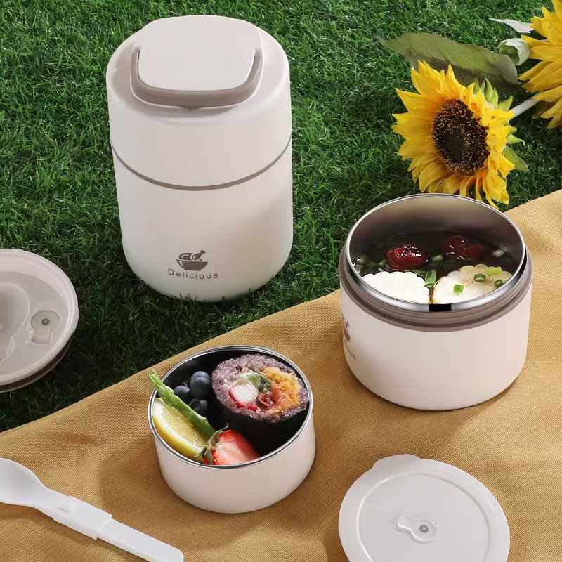 Mini Pot PU-Foam Thermal Mini Lunch Box (304 Stainless Steel) image 2