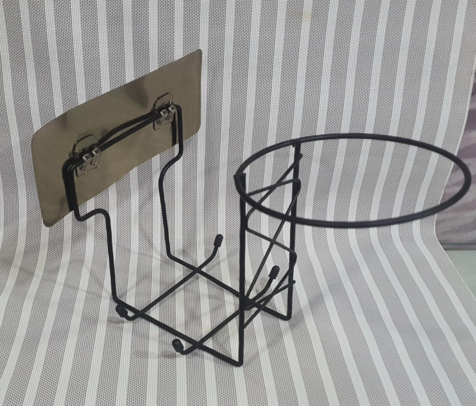 Wall Mounted Motorcycle Helmet & Gear Holder – 4-Hook Multipurpose Rack image 2