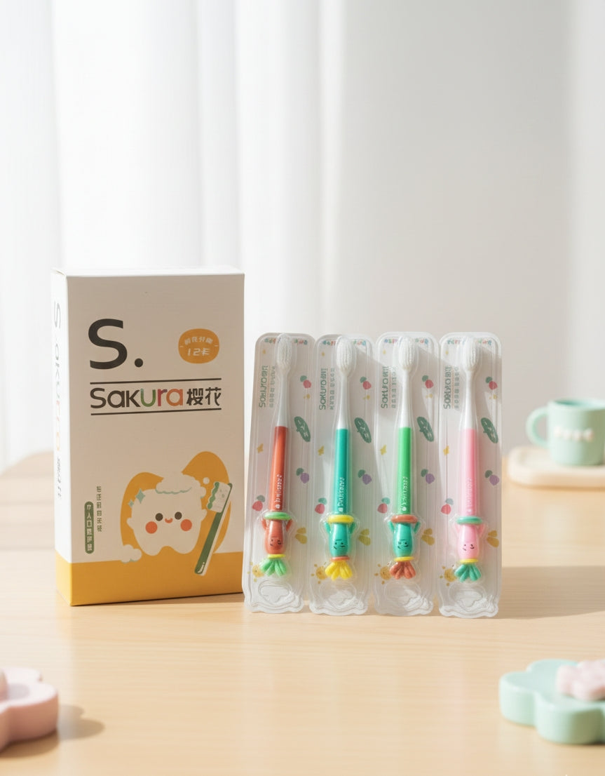 Sakura Kids Soft Bristle Toothbrushes image 3