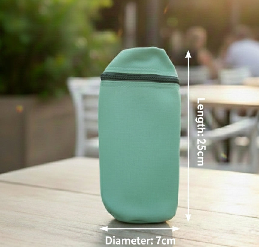 Water Bottle Sleeve with Zipper image 3