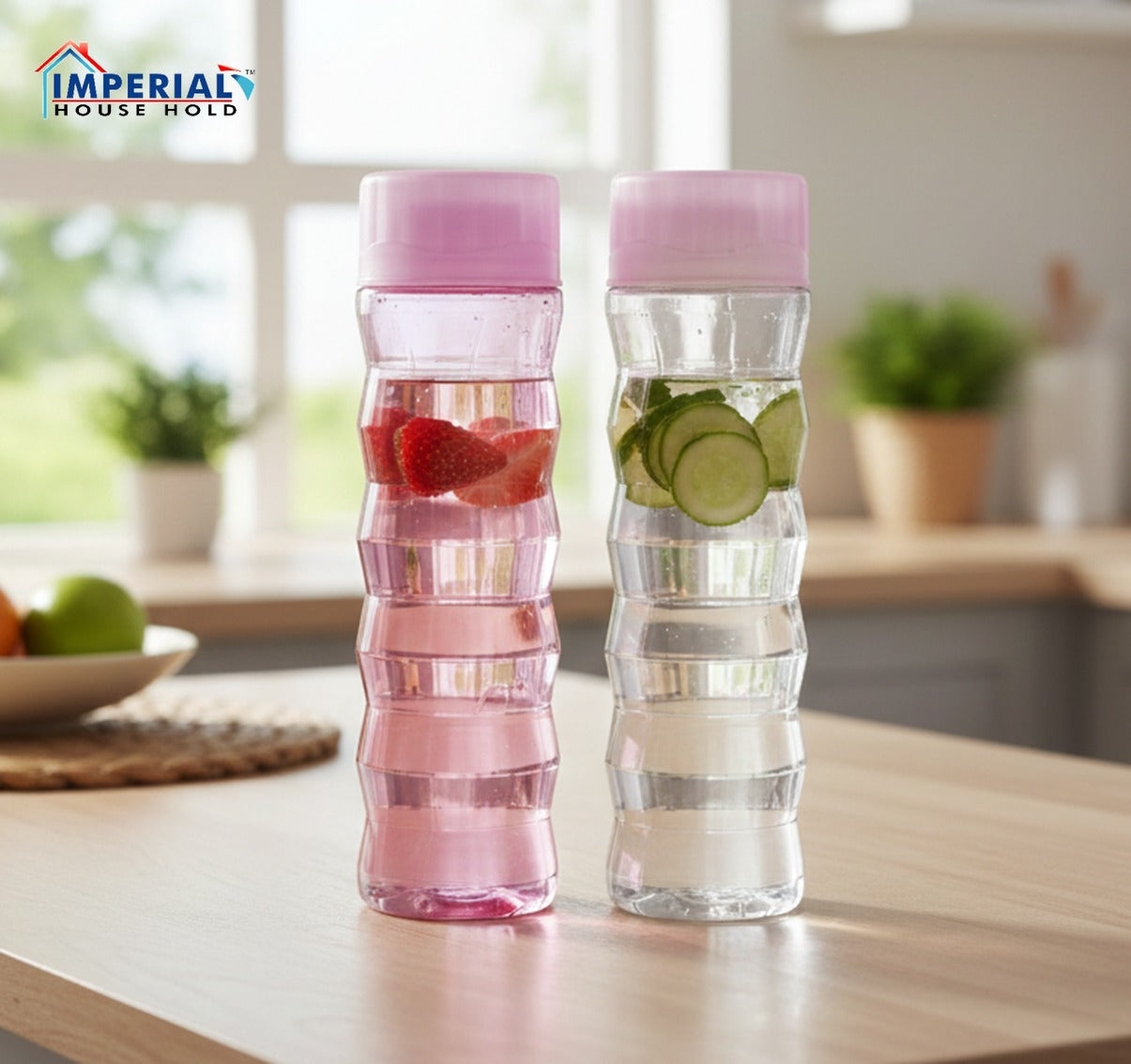 Unique Wave Series 2-Piece Water Bottle Set image 2