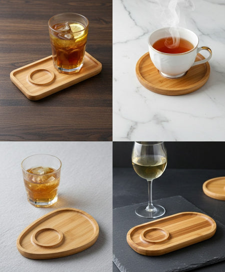 Bamboo Mug Coaster 1Pc image 2