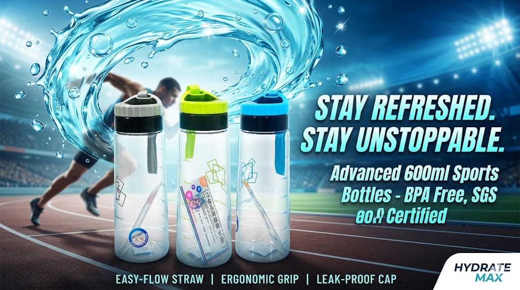 Leak-Proof High-Clarity Hydration Bottle image 2