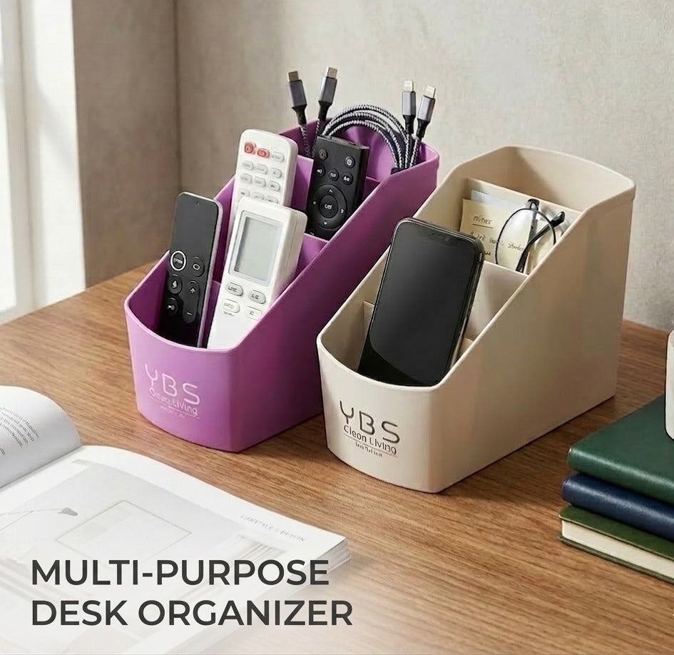 Multipurpose Plastic Desk Organizer image 3