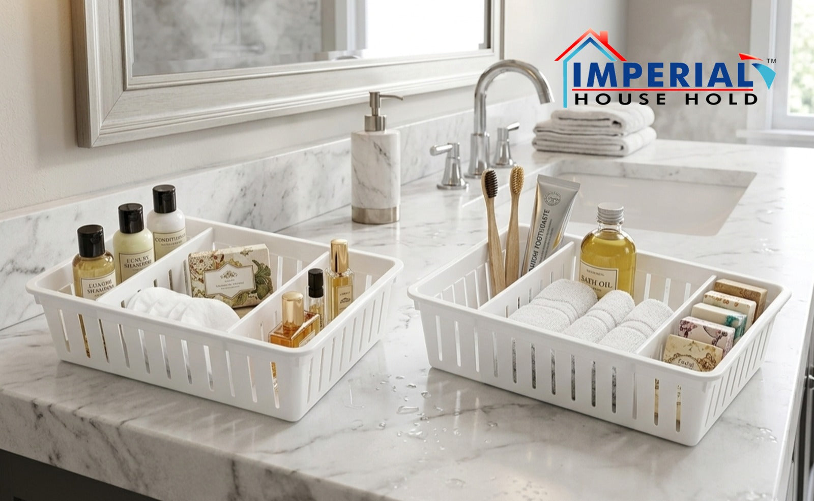 Tender Basket with Partitions – The Ultimate Multi-Purpose Organizer image 2