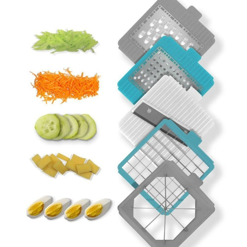 Hach & Cut 5-in-1 Vegetable Dicer – Time-Saving Food Prep Tool for Chopping, Slicing, and Dicing image 2