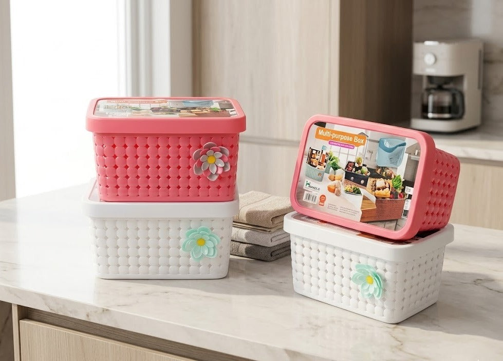 Imperial Premium Rectangular Organizer Basket – Durable Plastic Storage Bin image 4
