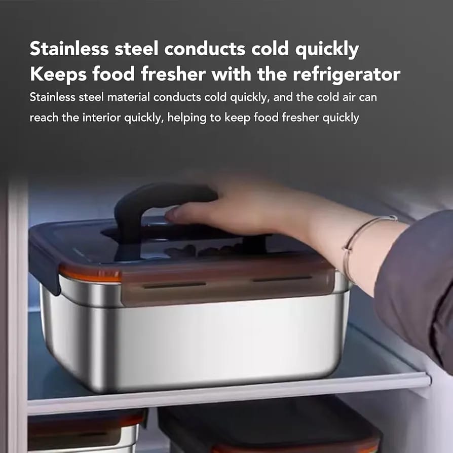 Precision-Seal Insulated Food Container – High-Grade Stainless Steel Interior Lunch Box image 7