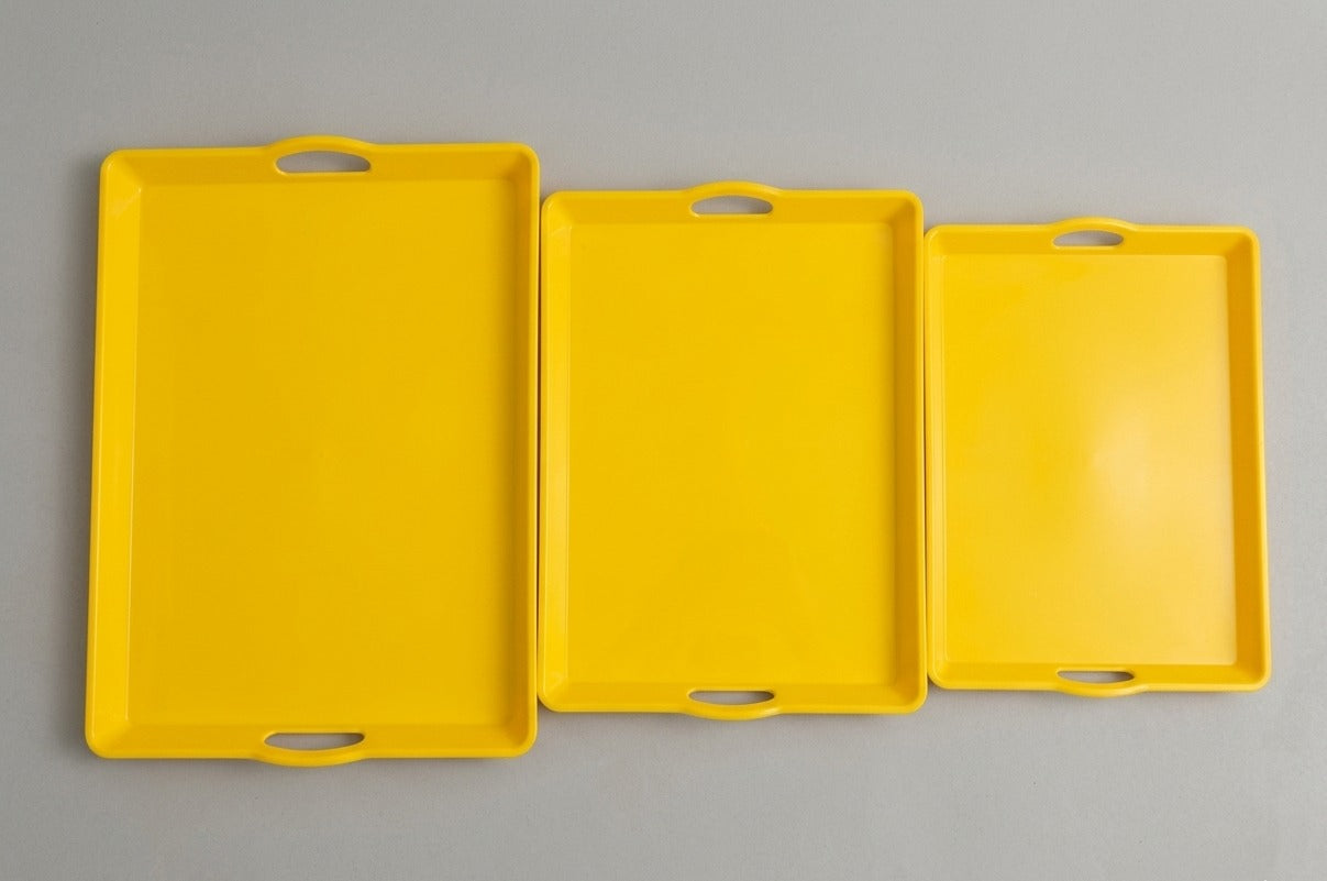 Vibrant All-Purpose Plastic Serving Tray – Available in 3 Sizes & 5 Colors image 2