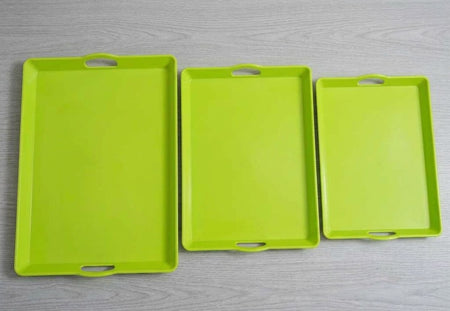 Vibrant All-Purpose Plastic Serving Tray – Available in 3 Sizes & 5 Colors image 6
