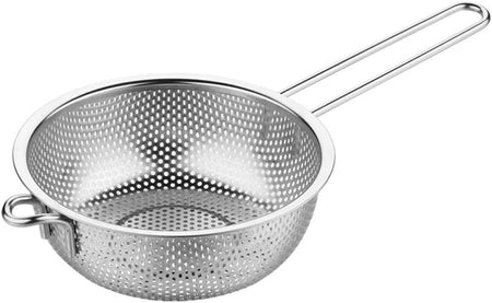 Premium Stainless Steel Kitchen Strainer – Fine Mesh Colander with Ergonomic Handle image 3