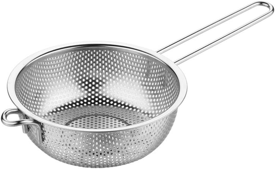 Premium Stainless Steel Kitchen Strainer – Fine Mesh Colander with Ergonomic Handle image 3