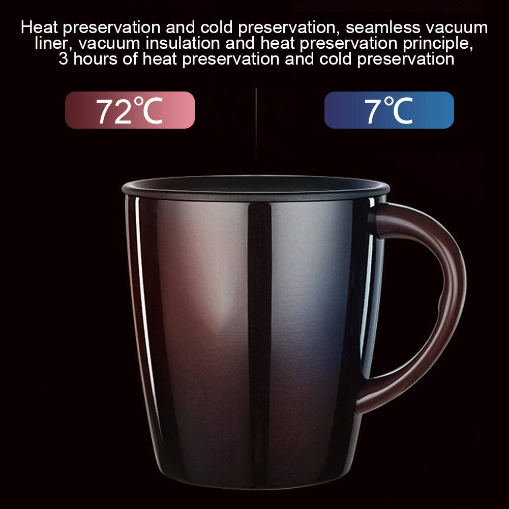 350ml Insulated Travel Coffee Mug with Leak-Resistant Lid image 3