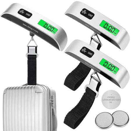 Precision Electronic Hanging Scale with Tare Function – Compact Travel Scale for Luggage, Backpacks, and Packages image 3