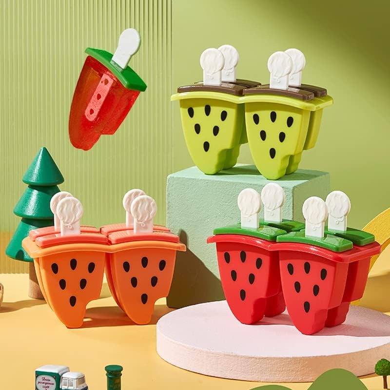 Premium Watermelon Popsicle Molds – BPA-Free Summer Ice Lolly Maker main image