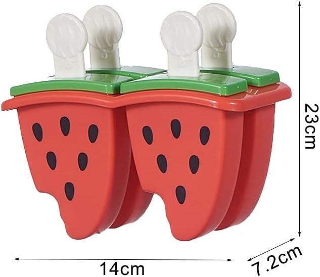 Premium Watermelon Popsicle Molds – BPA-Free Summer Ice Lolly Maker image 5