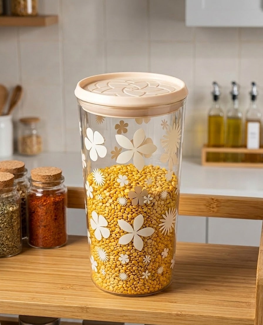 Elegant Storage Jar With Airtight Lid – Available in Multiple Sizes image 3