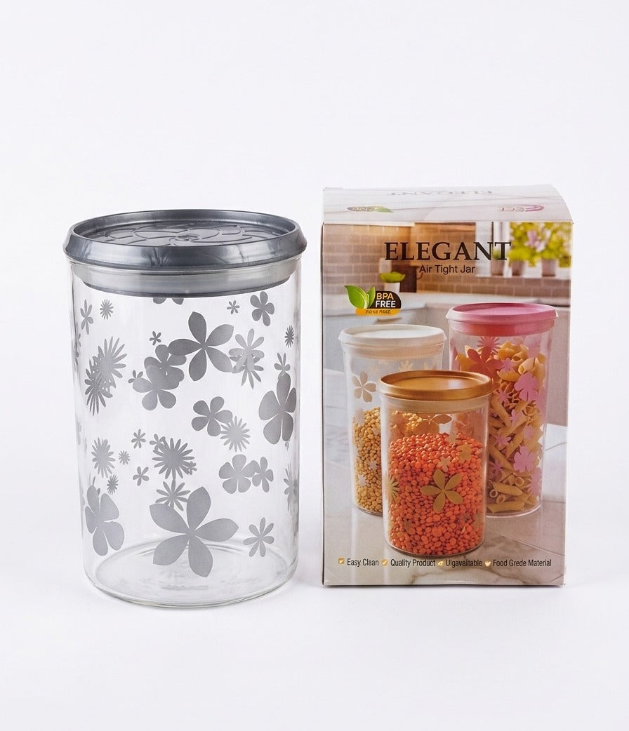 Elegant Storage Jar With Airtight Lid – Available in Multiple Sizes image 5