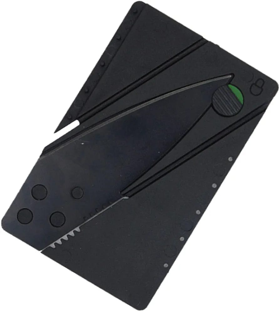 Ultra-Slim Foldable Credit Card Pocket Knife – Compact EDC Utility Tool image 5