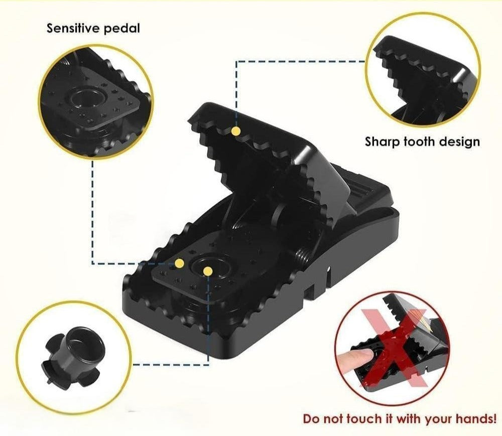 High-Efficiency Mouse Trap Catcher – Sensitive Pedal with Sharp Tooth Design image 2
