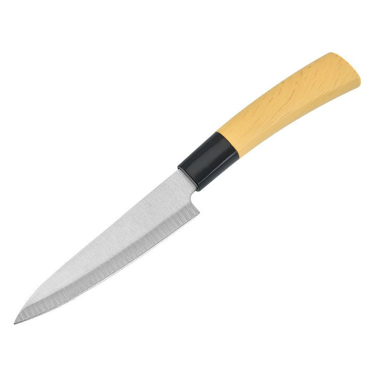 Premium Kitchen Utility Knife – Precision Stainless Steel Blade with Natural Wood Handle main image