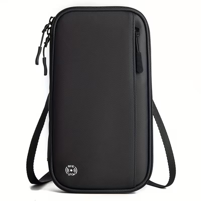 Travel Passport Wallet – All-in-One Document Organizer with Double Layer image 4