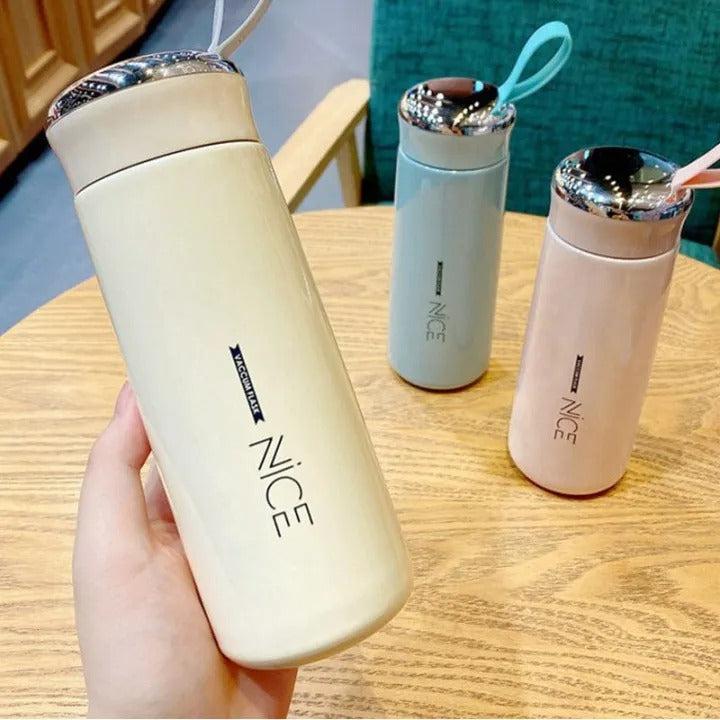 NICE 400ml Portable Vacuum Flask – Stylish Stainless Steel Insulated Water Bottle main image