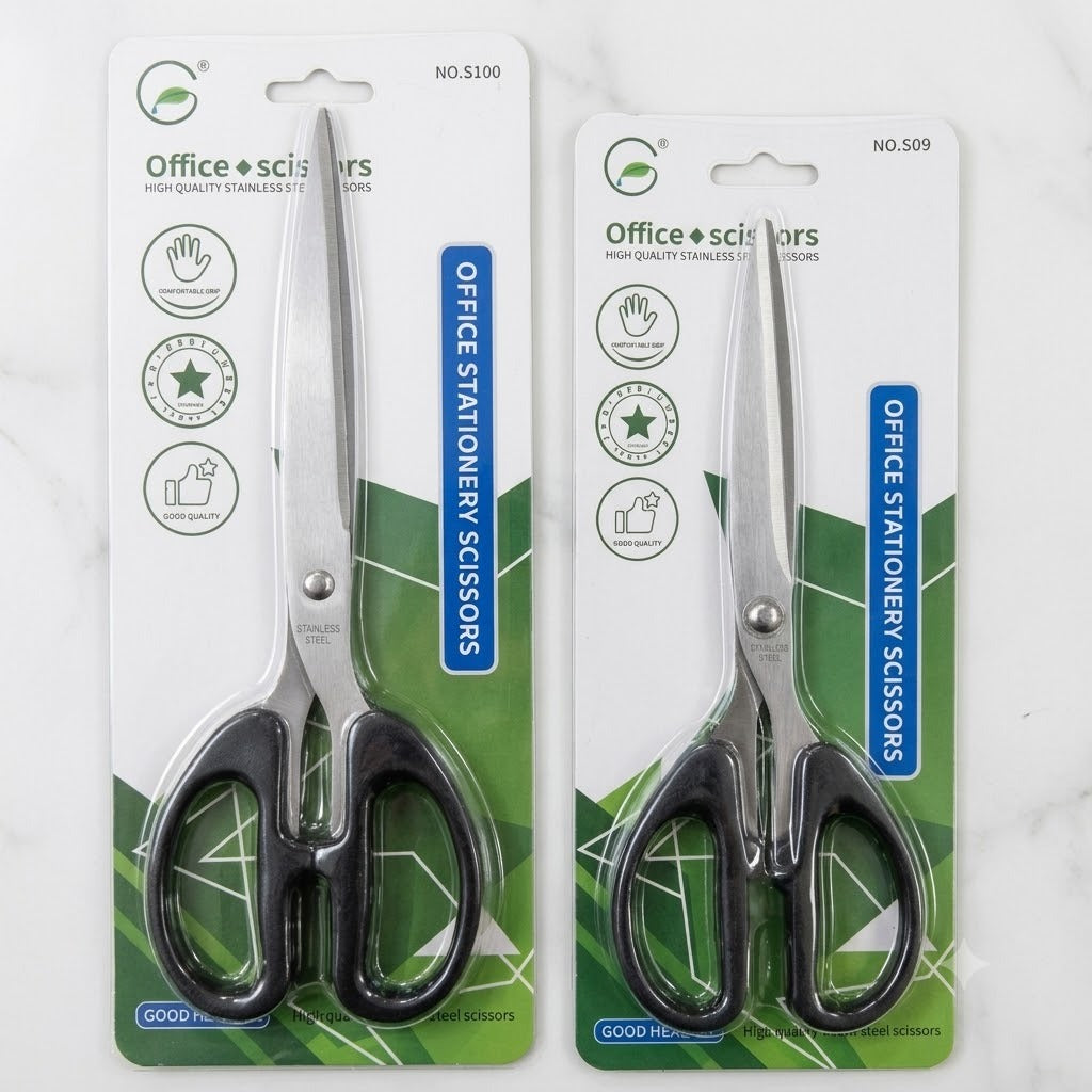 High-Quality Stainless Steel Office Stationery Scissors image 2