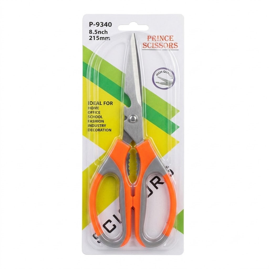 Prince Multipurpose Kitchen Scissors – 8.5-Inch Heavy-Duty Shears with Bottle Opener & Nutcracker image 3