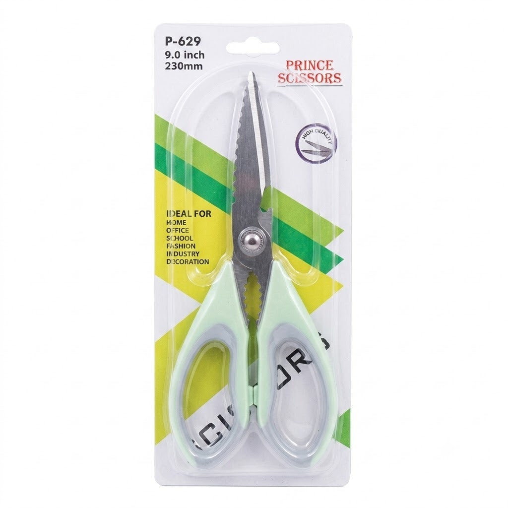 Prince Multipurpose Scissors – 9.0-Inch Heavy-Duty Shears with Integrated Features image 2