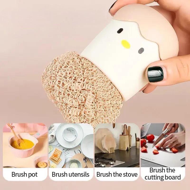 Cute Egg Kitchen Cleaning Brush - image 15