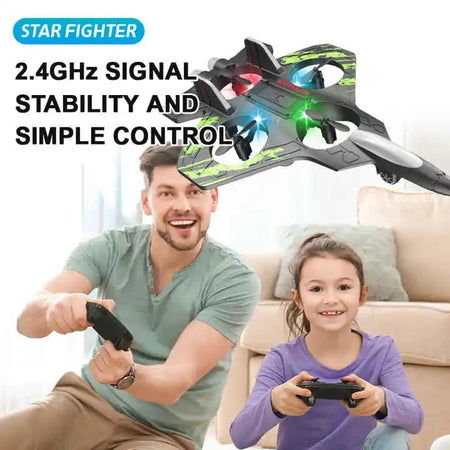 2.4GHz RC Acrobatic Flight Fighter Jet