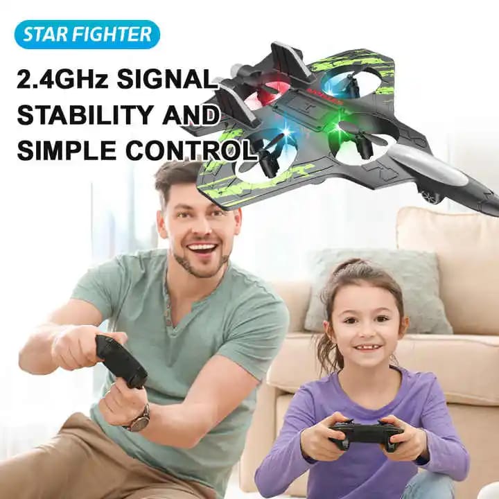 2.4GHz RC Acrobatic Flight Fighter Jet