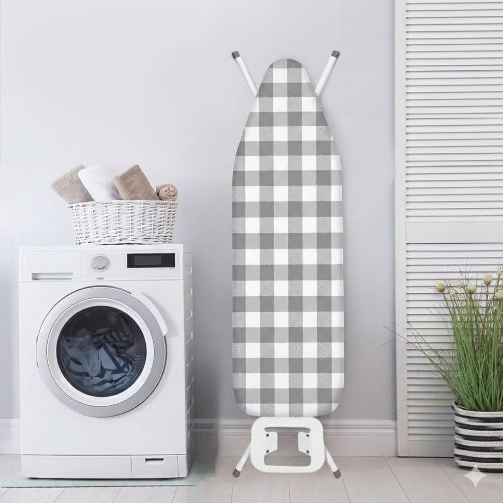 Imperial Household Premium Ironing Board Cover – Thick Cotton, Anti-Slip Surface image 5