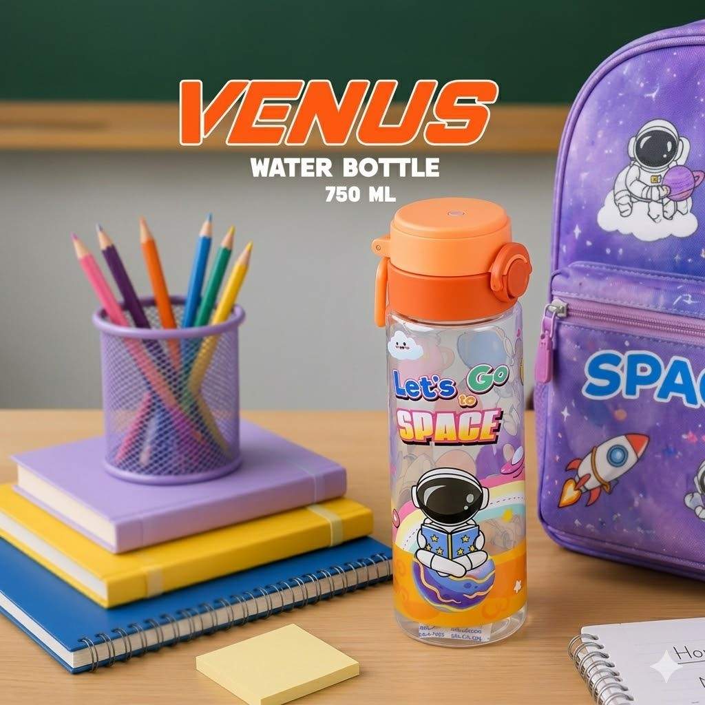 Venus Kids’ Space Explorer 750ml Sports Water Bottle image 2