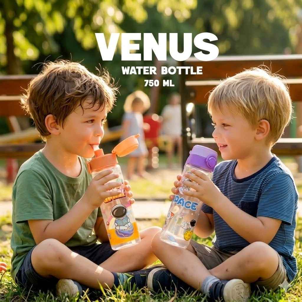 Venus Kids’ Space Explorer 750ml Sports Water Bottle image 3